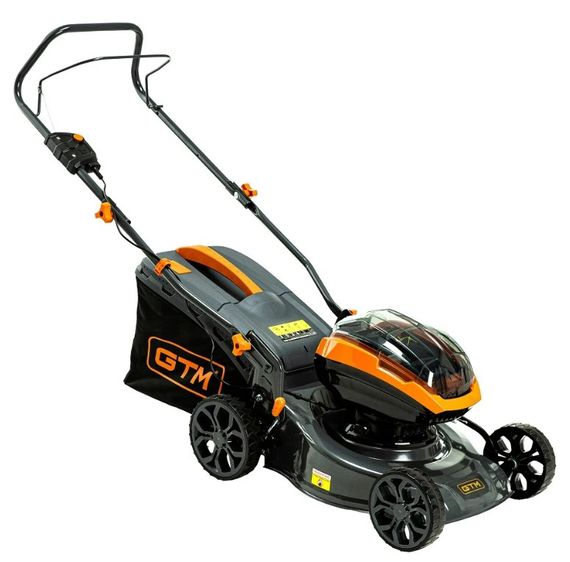 Газонокосарка акумуляторна GTM BLM42 несамохідна без АКБ і ЗП (BLM42_BARE TOOL)