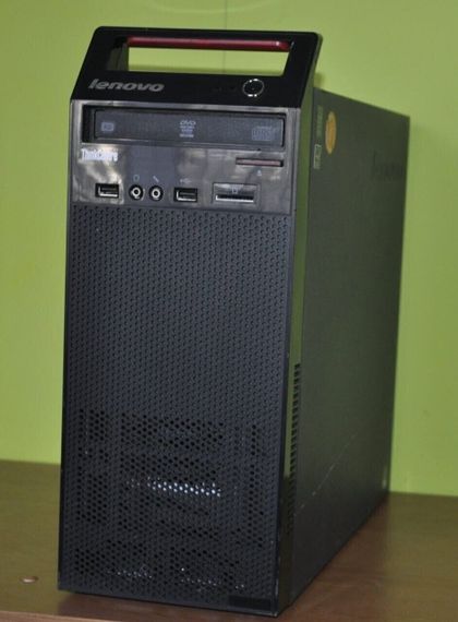 Комп'ютер Lenovo ThinkCentre E73 Tower / Intel Core i5-4460S (4 ядра по 2.9 - 3.4 GHz) / 8 GB DDR3 / 240 GB SSD / Intel HD Graphics 4600 / DVD-ROM / Windows 11 Pro б/в + Подарунок  USB-накопичувач 32 ГБ | Зображення 4