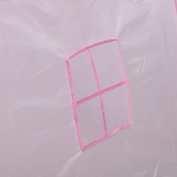 Дитячий ігровий намет будиночок для дівчаток 125×100×120 см намет будиночок для дітей Рожевий HP-S-1NDP | Зображення 3