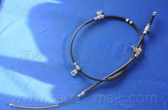 Трос ручного гальма Hyundai H-1Grand Starex прав. (вир-во PARTS-MALL) PARTS-MALL PTA257