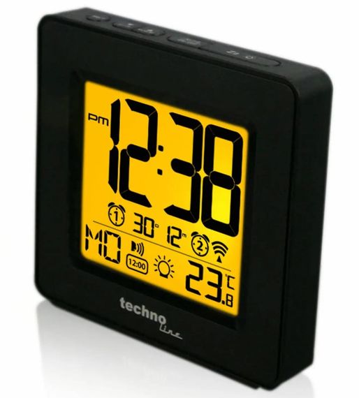 Годинник настільний Technoline WT330 Black (WT330) (DAS301808)