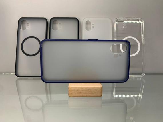 Чохол Wlons Hybrid протиударний PC+TPU для Nothing Phone 1  Матовий Синій