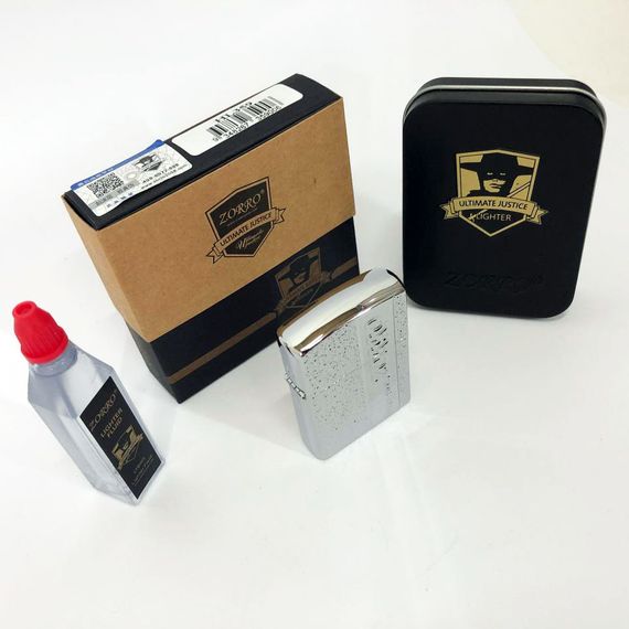 Зажигалка бензиновая Zorro HL-359, сувенир зажигалка, зажигалки подарки для мужчин, зажигалка FX-918 в подарок | Зображення 3