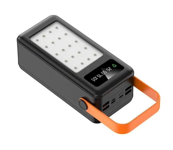 Повербанк Power Bank 40000 mAh со встроенными кабелями и фонариком | Зображення 4