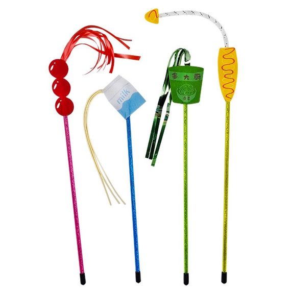 Набір іграшок для котів Cattyman Cat Wand Toy, 4 шт