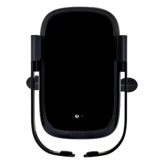 Автодержатель Baseus Wireless Charger беспроводная зарядка WXHW01 Цвет Чёрный, 01 | Зображення 3