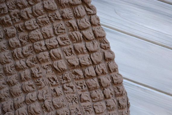 Чехлы на стулья с юбкой 6шт, Капучино | Зображення 1