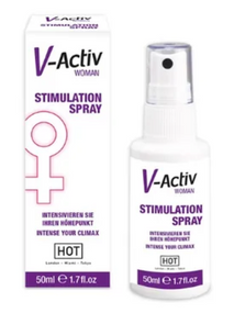 Стимулюючий спрей для жінок - V-Activ Women Stimulation Spray, 50 мл Sex Aura