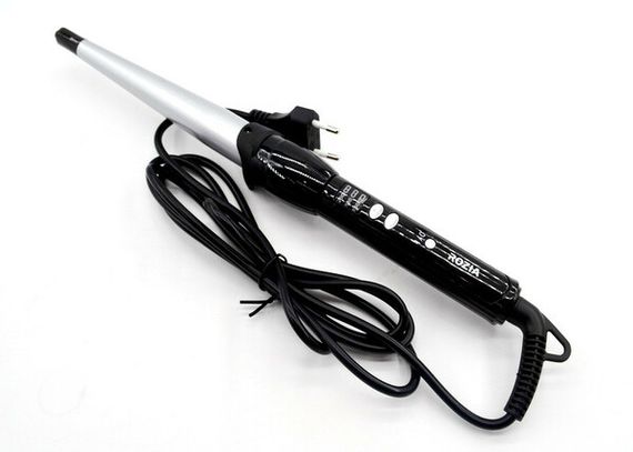 Конусная плойка створення локонів в домашніх умовах Kras.A HR-715 | Зображення 1