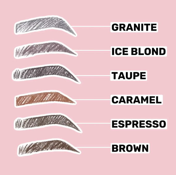 Олівець для брів пудровий механічний CTR Powder Eyebrow pencil Ice Blond | Зображення 2