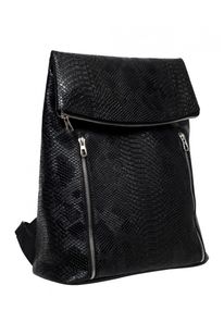 Жіночий рюкзак Sambag Rene LZS принт крокодила 37 х 31 х 14 см (27103070)