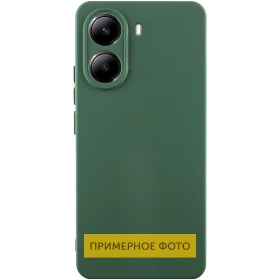 Чохол Silicone Cover Lakshmi Full Camera (AA) для Xiaomi 14T Зелений / Dark green