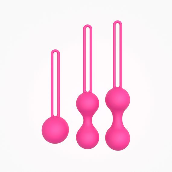Набір вагінальних кульок - Erospace Sweet Play Kegel Balls Set A12 | Зображення 1