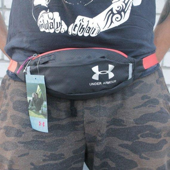 Поясна сумка Under Armour (чорна) сумка на пояс | Зображення 6