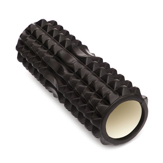 Масажний ролик Cornix EVA 33 x 14 см (валик, ролер) XR-0329 Black | Зображення 3