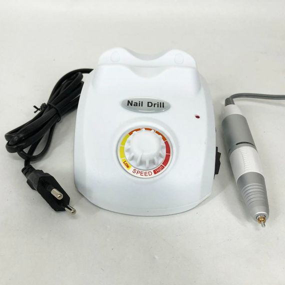 Фрезер для маникюра и педикюра Drill Pro Nail Drill, 30000 об/мин, фрезер для ногтей. LE-522 Цвет: белый | Зображення 6