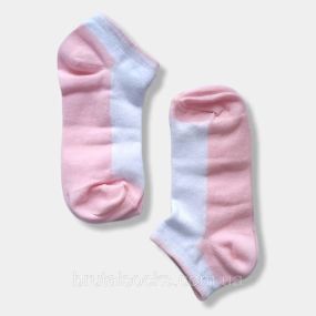 Дитячі шкарпетки короткі сіточка Twinsocks р18-20, 22-24 сірі, рожеві