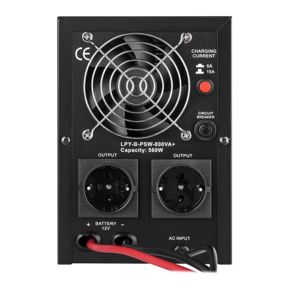 Пристрій безперебійного живлення LogicPower LPY- B - PSW-800VA+ (4150) | Зображення 2