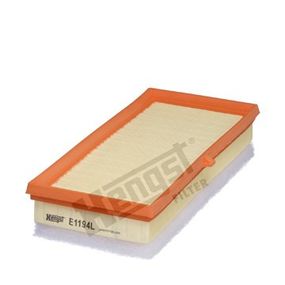 Фильтр воздушный Toyota IQ/Yaris 1.4 D-4D 05-, Hengst, E1194L,