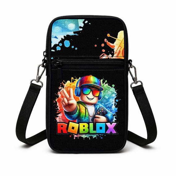 Сумка-чохол для телефону Roblox,дитяча сумка через плече, водонепроникна міні-сумка (4808)