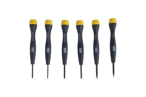 Набір мінівикруток для точних робіт CrV у кейсі 6 шт СИЛА 3020191