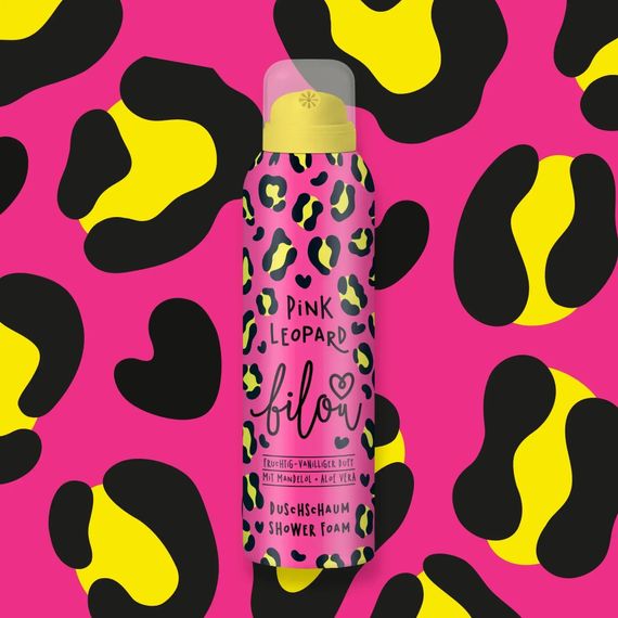 Пенка для душа Bilou Pink Leopard (200 мл) | Зображення 1