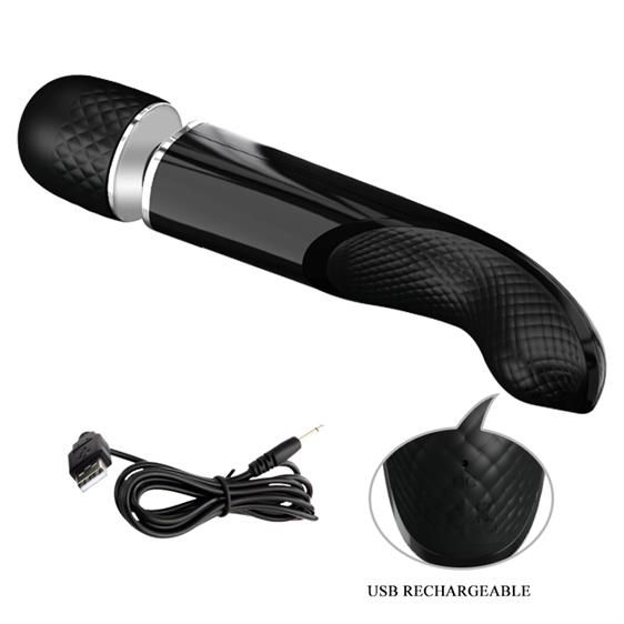 Вібромасажер - Pretty Love Charming Massager Black | Зображення 6