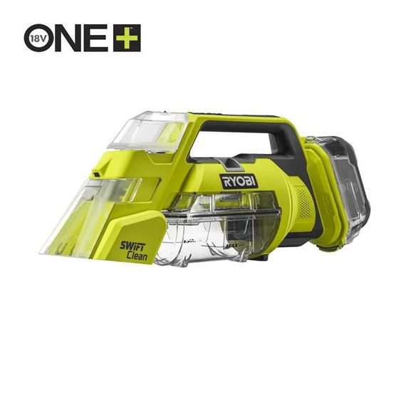 Пылесос аккумуляторный моющий Ryobi ONE+ RDC18-0 18В 17Вт контейнер для воды чистая/грязная 0.12/0.2л 2.5кг без АКБ и ЗУ 5133005905