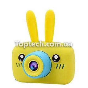 Дитячий фотоапарат Baby Photo Camera Rabbit з автофокусом Х-500 Жовтий