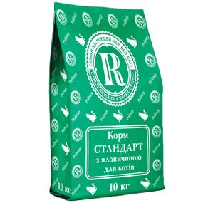 Ройчер Стандарт Яловичина (зелений). Яловичина, куряча печінка гідролізована.  10кг.