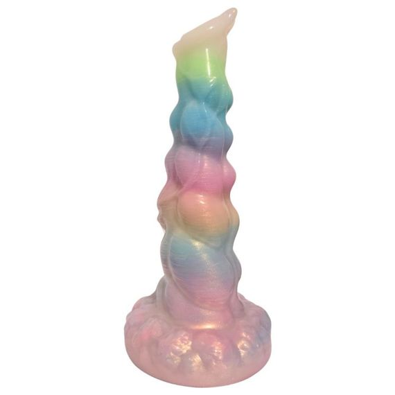 Вібратор люмінесцентний з пультом UNIVIBE Unicorn, кольоровий, 25 х 5.7 см Sex Aura | Зображення 8