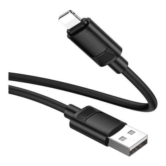 USB Hoco X122 Silicone Lightning 2.4A | Зображення 6