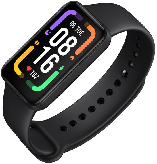Силіконовий ремінець Primo для фітнес браслета Xiaomi Redmi Smart Band Pro (M2101B1 / BHR5501GL) - Black | Зображення 2
