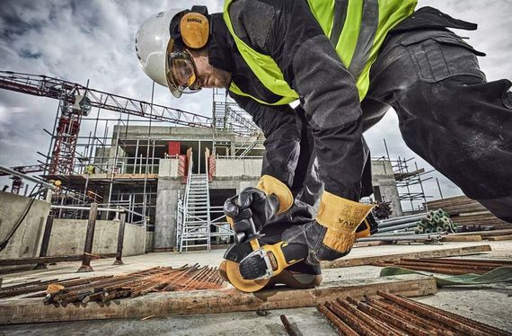 Акумуляторна кутова шліфувальна машина DeWalt без АКБ та ЗП DCG406N | Зображення 2