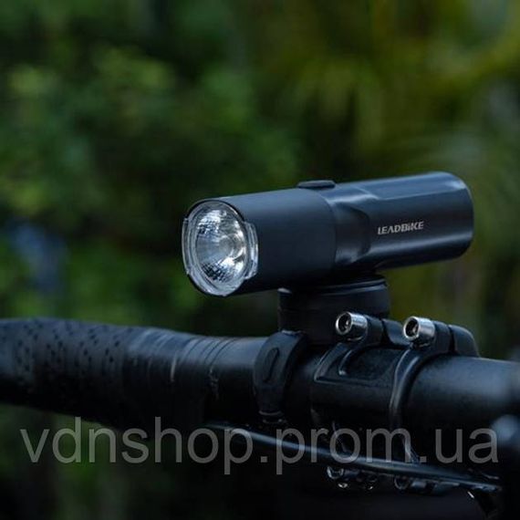 Велосипедный фонарь передний на аккумуляторе LEADBIKE, Фонарик для велосипедистов VE-73 | Зображення 2