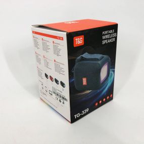 Портативная Bluetooth колонка TG339 5W с RGB подсветкой. BC-146 Цвет: зеленый