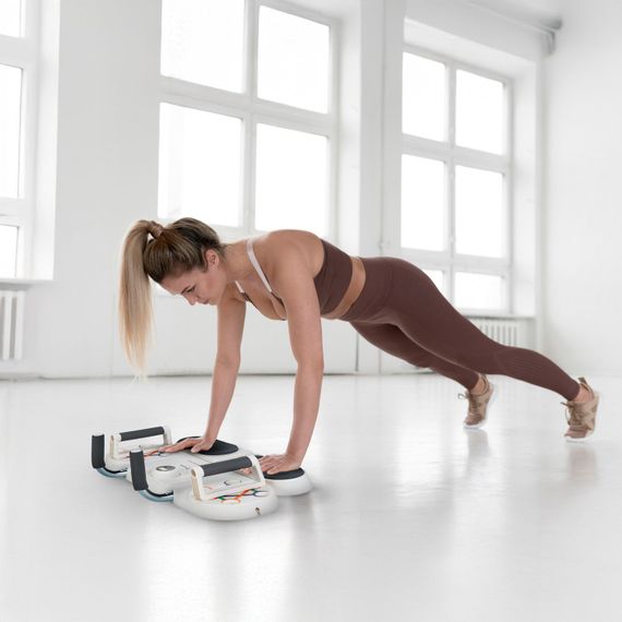 Дошка для віджимань Gymtek Multi Push Up Board білий | Зображення 2