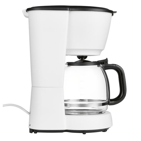 Кавоварка крапельна Silver Crest SKMK 1000 D2 для меленої кави 1.38 л 1000 Вт біла | Зображення 2