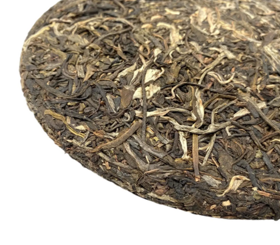 Шен Пуер Біндао Небесна Пагода  357грам зелений чай пуер  2017р | Зображення 4
