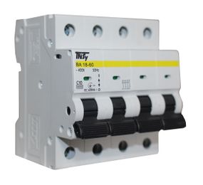 Автоматичний вимикач ВА18-60 4Р 10А 6кА х-ка C Ny95504759