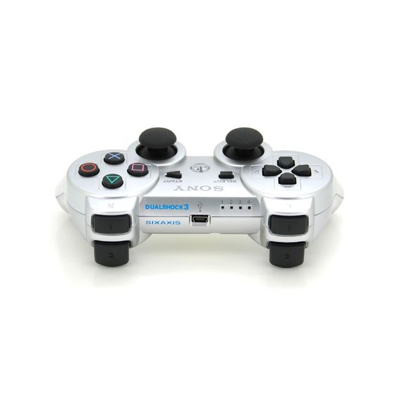 Геймпад бездротовийї для PS3 SONY Wireless DUALSHOCK 3 (Silver), 3.7V, 500mAh, Blister | Зображення 5