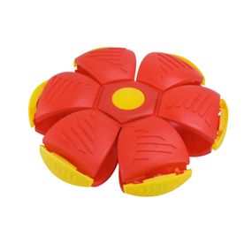 Дитяча іграшка М'яч-трансформер 87008H-3(Red) 16 см зі світлом