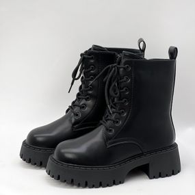 Черевики зимові дитячі хутро 587196 Чорні 32 33 34 35 37