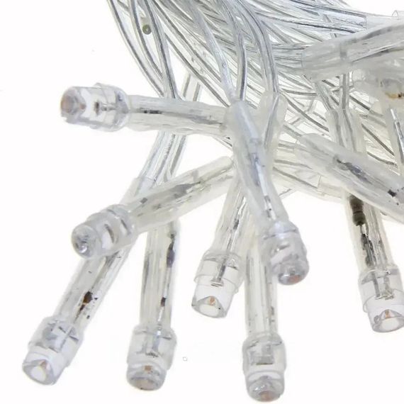 Світлодіодна гірлянда-штора Сіточка 2х2м, 240 LED, білий теплий XPRO (234564364_429) | Зображення 1
