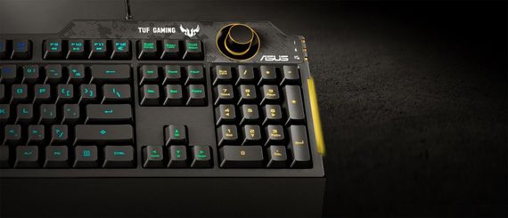 Клавіатура мембранна ASUS TUF Gaming K1 90MP01X0-BKMA00 | Зображення 7