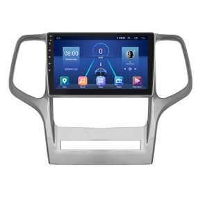 Штатна магнітола Lesko для Jeep Grand Cherokee IV (WK2) 2010-2013 екран 9" 6/128Gb 4G Wi-Fi GPS Top