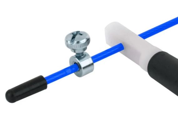 Скакалка швидкісна PowerPlay 4202 Ultra Speed Rope Синя 2,9 м (PP_4202_Blue) | Зображення 1