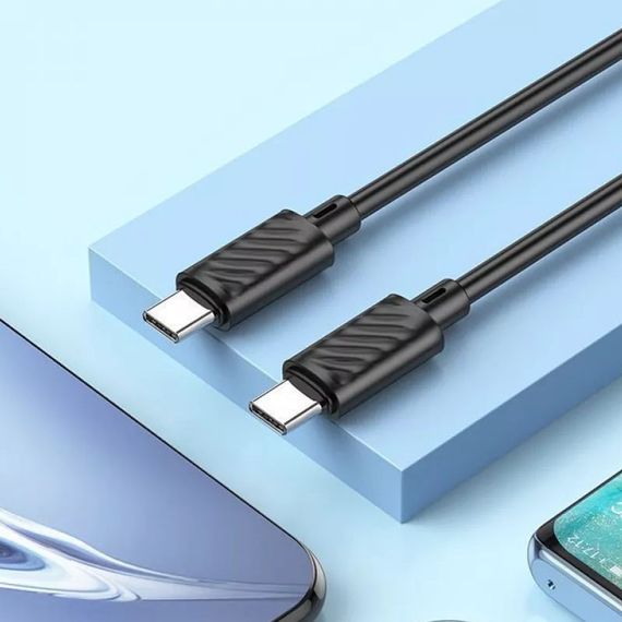 Уценка Дата кабель Hoco X88 Gratified PD 60W Type-C to Type-C (1m) | Зображення 3