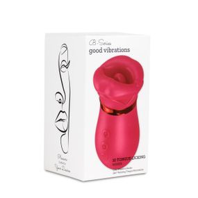 Вакуумний стимулятор з язичком - Air Tongue 360 Vibe Pink Sex Aura