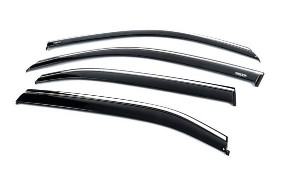 Ветровики с хромом (4 шт, Niken) для Honda eNS1 | Зображення 1